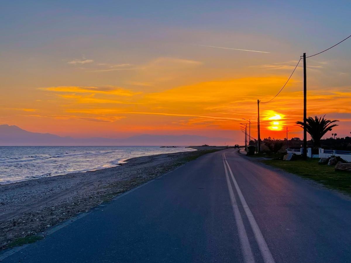 Къща Миленико На Брега На Морето Sozopoli Esterno foto